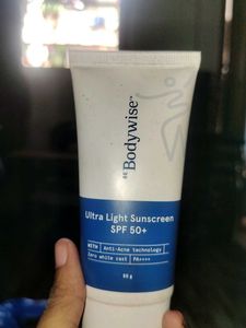 Bodywise Ultra Light Sunscreen