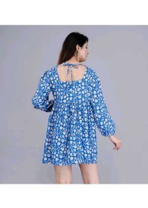Blue 💙 Flared Dress