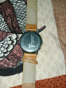 Stylish Brown Leather Watch