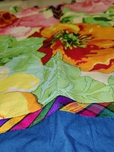 Floral Print Tunic Top