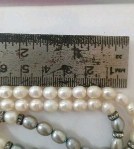 Real Pearl Necklace With Earrings For Any Occasion