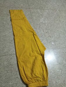 Yellow Chevron Kurta Set