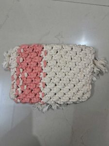 Handmade Macrame Clutch