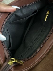 Brown Buckle Bag