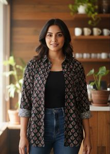 Brand New With tag Patterned Shirt