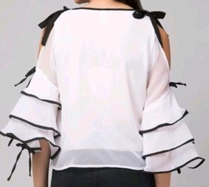Black &amp; White Top