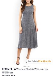 Casual Grey Dress