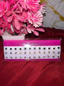 Full Stud Earring Set