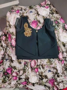 Floral Lehenga Choli Set