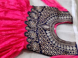 Elegant Ethnic Gown embroidery work