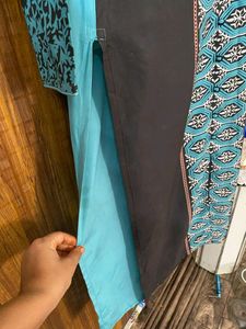 Digital Printed Crepe Kurta