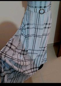 Striped Halter  maxi Dress