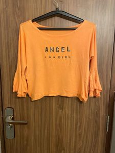 Coral Crop Top✨