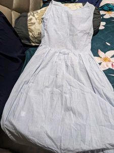 Tokyo Talkies Floral Striped Midi DRESS