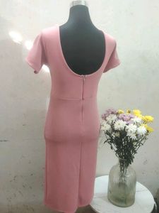 Pink Sheath Dress
