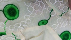 Bandhani Saree With Readymade Blouse💚