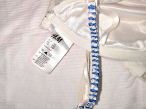 Striped Bra &amp; Bottom Set
