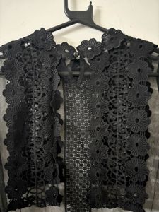 Lacey Mesh Top