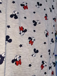 Micky Mouse Night Suit Set