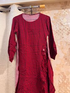 ZUDIO Checkered Winter Desss ✨