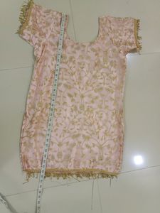 Grara Suit With Full Embroidery Work