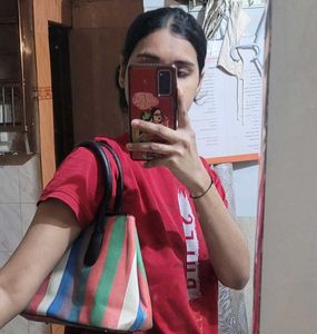 Striped Tote Bag