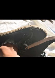 black trekking shoes