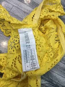 Yellow Tank 💚 Bra Very Beautiful Look
