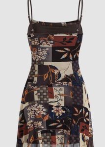 Floral Print Slip Dress