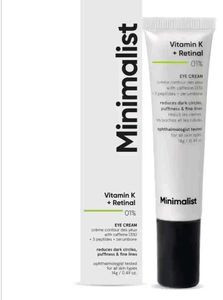 Minimalist Vitamin K + Retinol Eye Cream