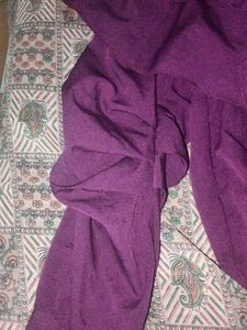 Purple Ruffle Top