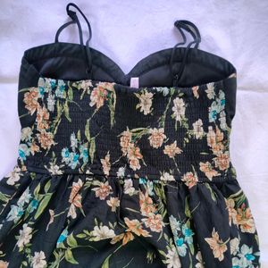 Floral Padded Dress