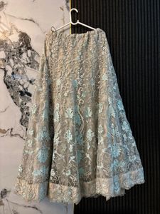 silver Lehenga