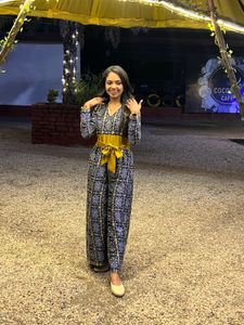 Stylish Printed Jumpsuit