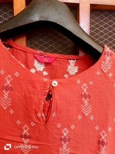 Combo Of W Kurti &amp; Chikankari Pant
