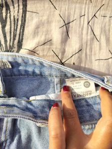 Denim Cut-Off Shorts