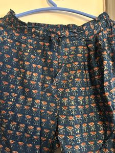 Floral Print Tunic Dress Co-ord Set