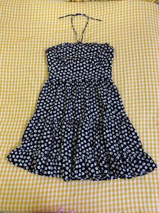 Cute Floral Halter Sundress Busy 34-36