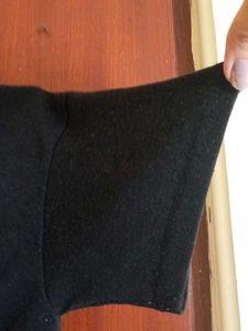 Black Cinched Top