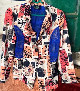 Women Stylish Net Shrug