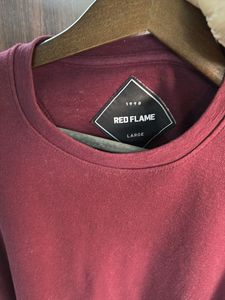 Maroon Basic Sweatshirt