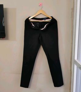 Allen Solly Black Formal Trousers