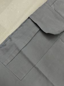 Gray Cargo Pants