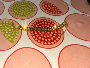 Choker Necklace With Long Earrings