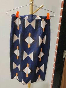 Cape Top And Skirt Set