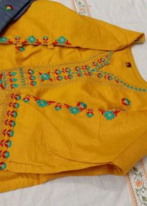 Elegant Embroidered Kurta