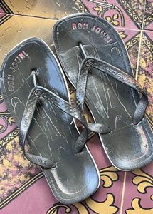 Black Flip Flops