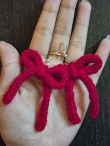 bow earrings