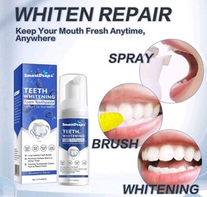 smartdrops Mousse Foam To Deeply Cleaning Gums