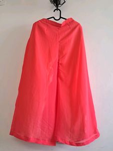 Flared Palazzo Pants (Coral)